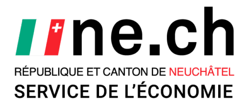Logo Service de l'Economie, Canton de Neuchâtel