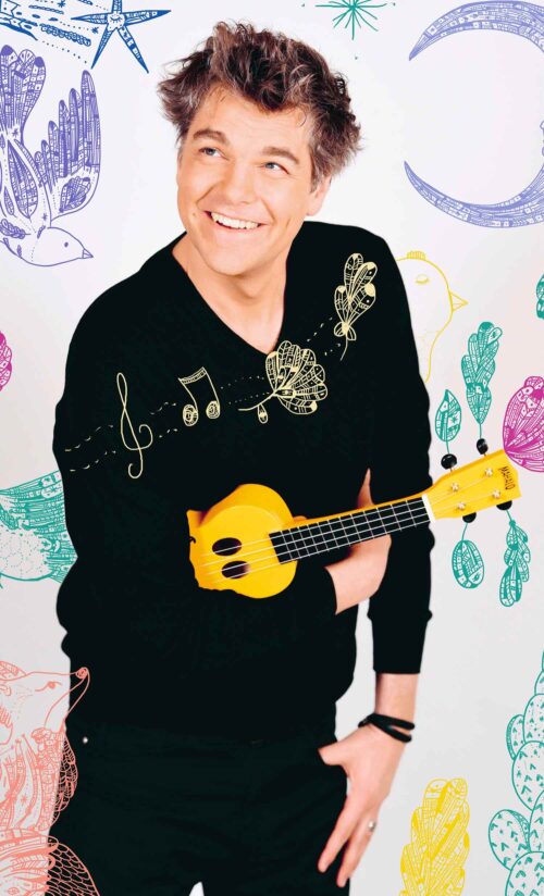 Le chanteur pour enfants Gaëtan