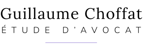 Logo Guillaume Choffat Etude d'Avocat