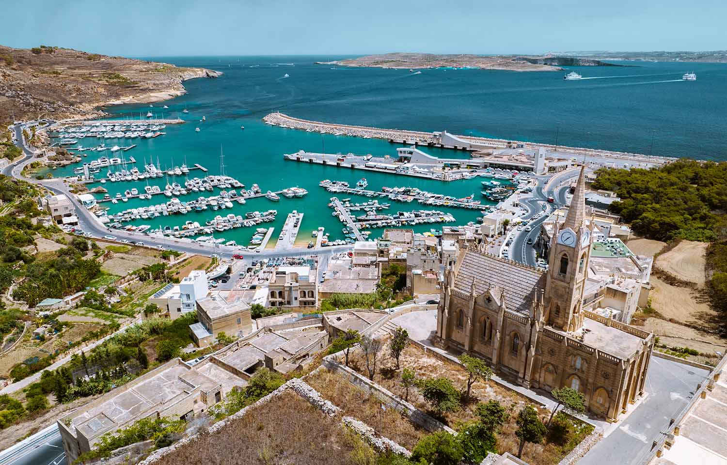 Mgarr Harbour Gozo, @ollygaspar @hayleabrown