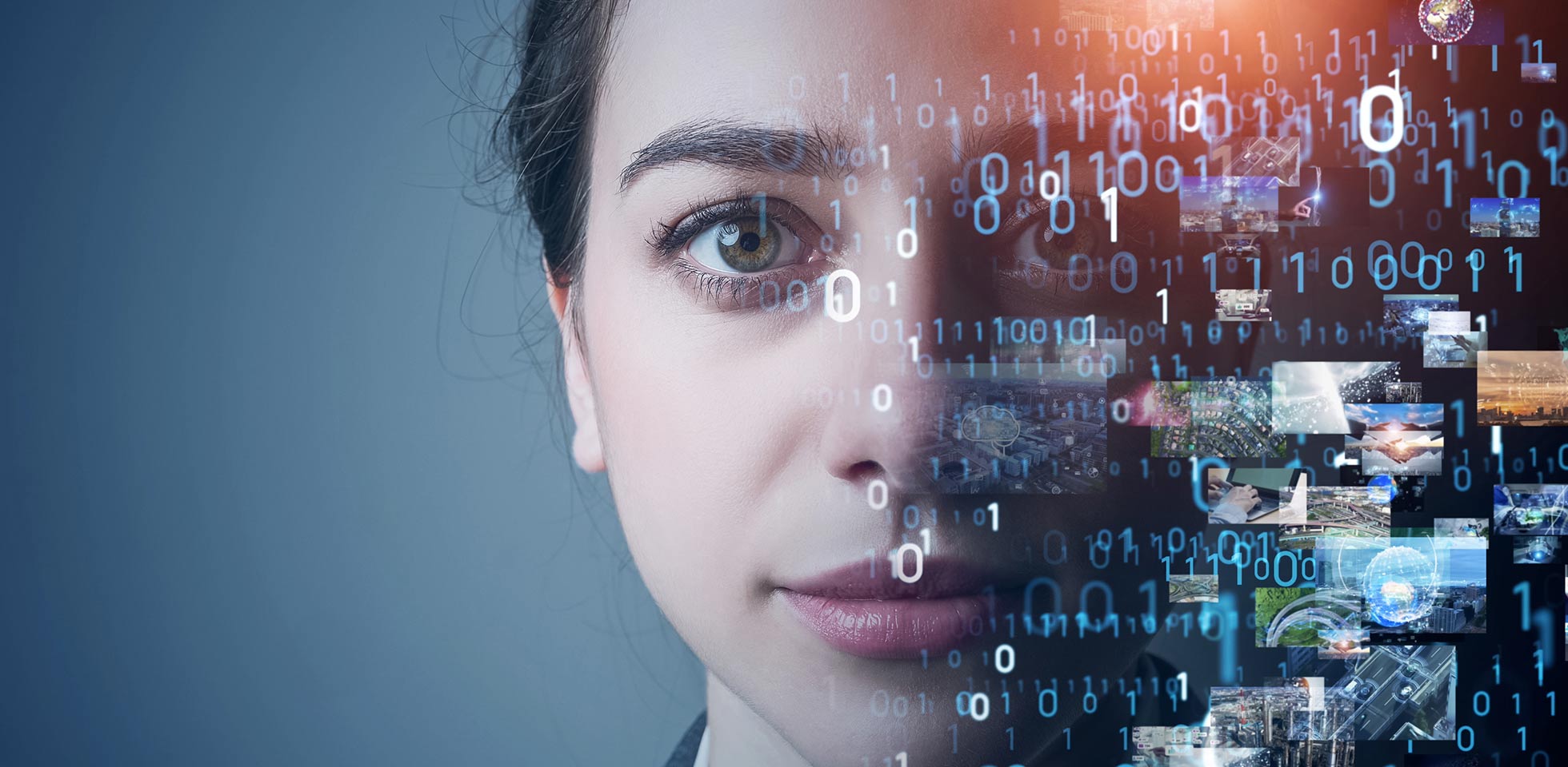 concept d'ia (intelligence artificielle). apprentissage profond. contenus visuels.
