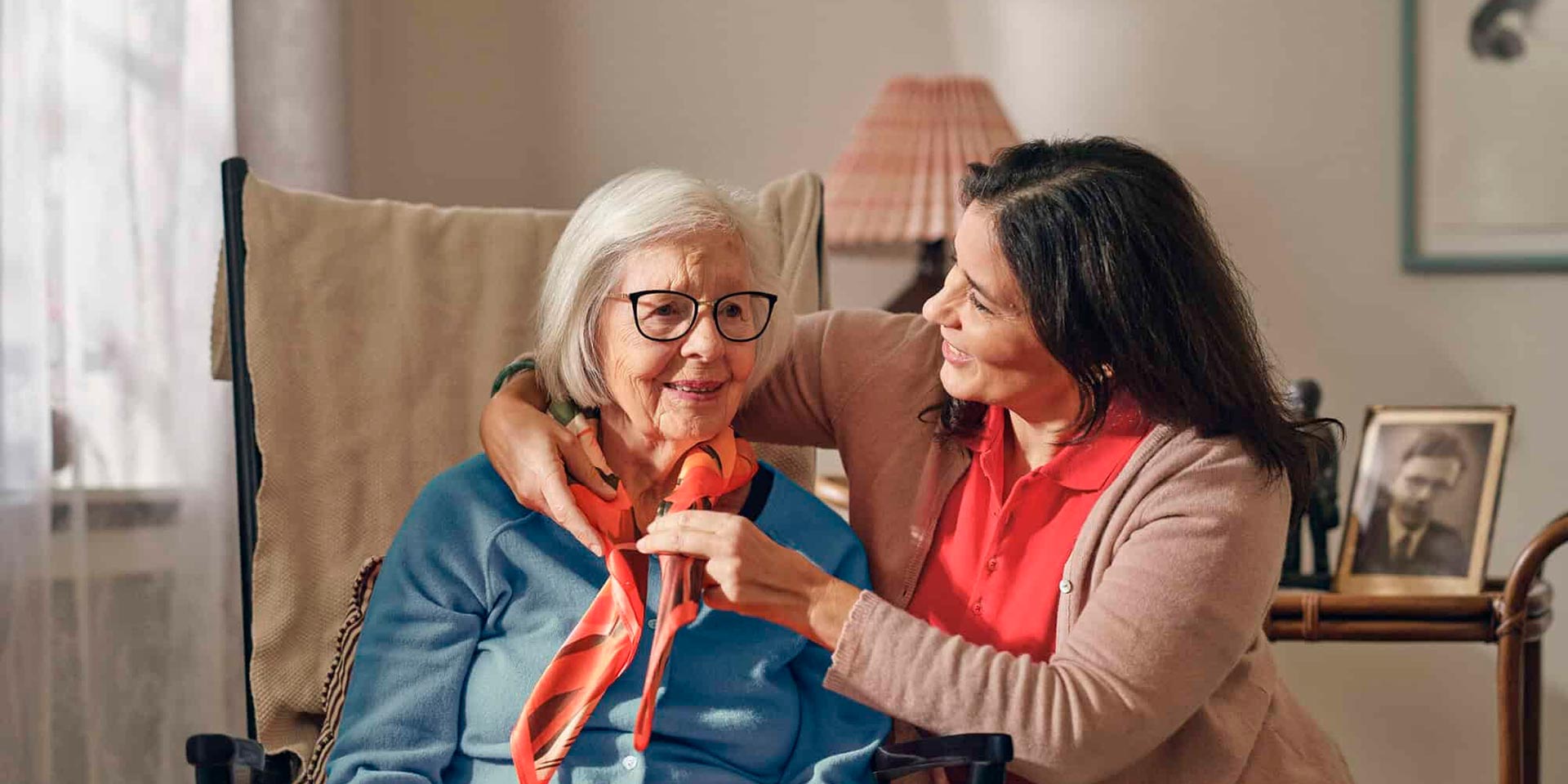 vivre chez soi, entouré et en confiance