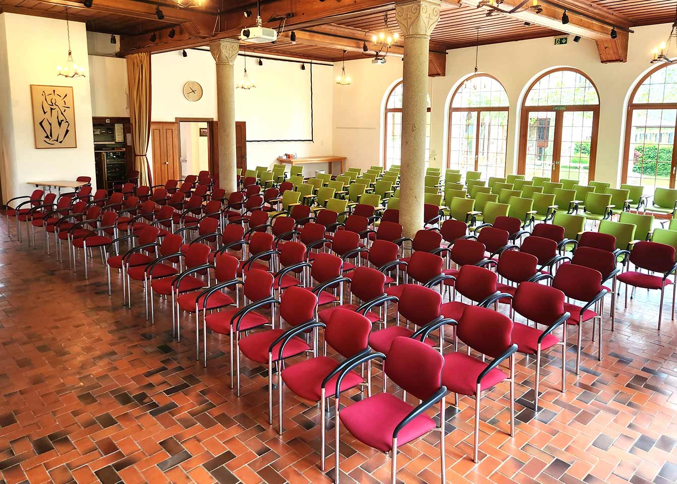 Crêt Bérard Saal